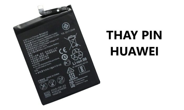 Thay pin Huawei chính hãng giá bao nhiêu tiền Ở đâu uy tín