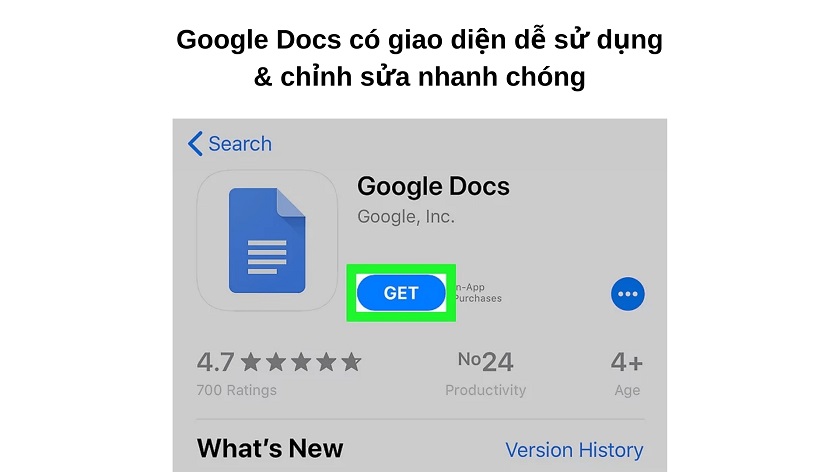 Chỉnh sửa văn bản bằng Google Docs