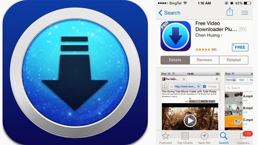 Free Video Downloader Plus for iOS