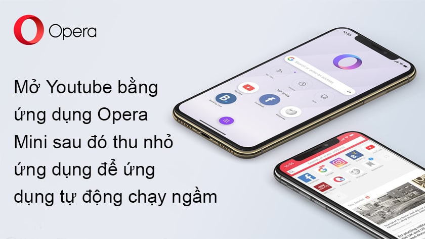 Sử dụng Opera Mini