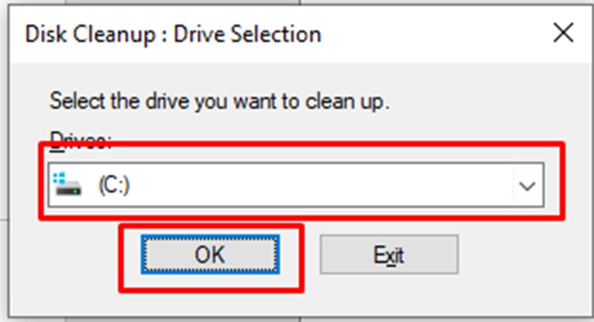 Quét dọn ổ đĩa với phần mềm tích hợp trong Windows bước 2