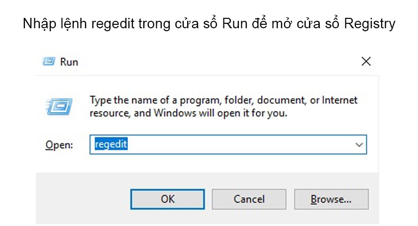 Tắt Windows Defender bằng Registry Editor bước 1
