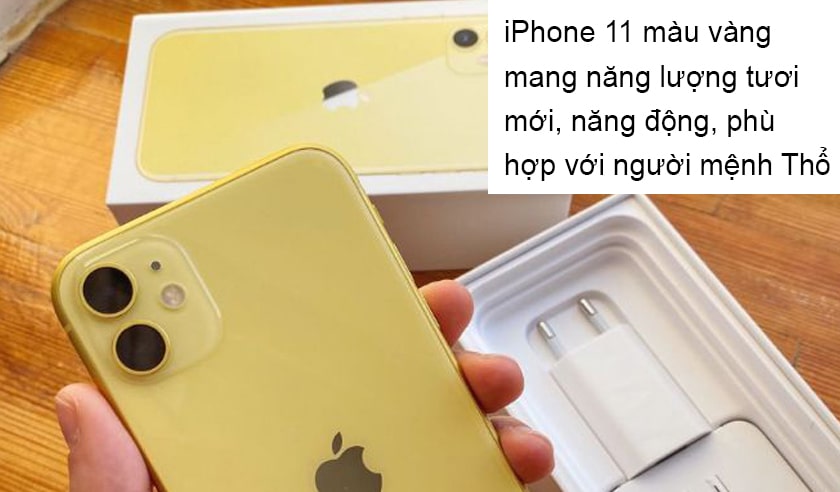 iPhone 11 màu vàng