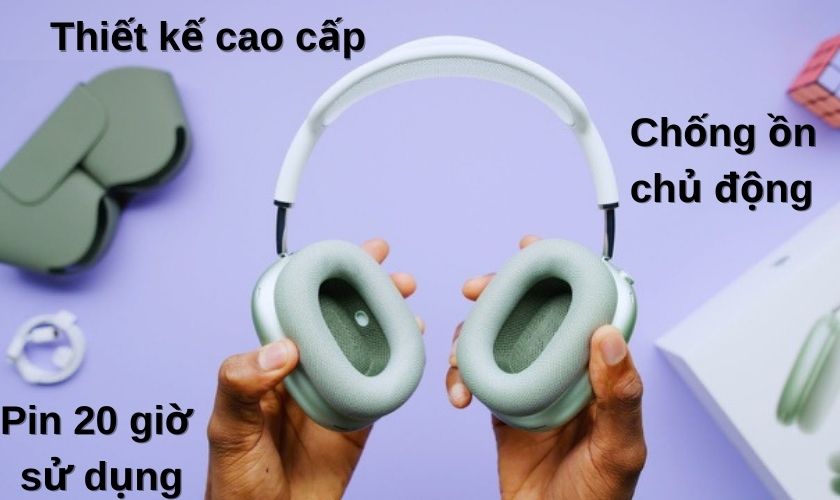 Đánh giá thiết kế tai nghe airpods max