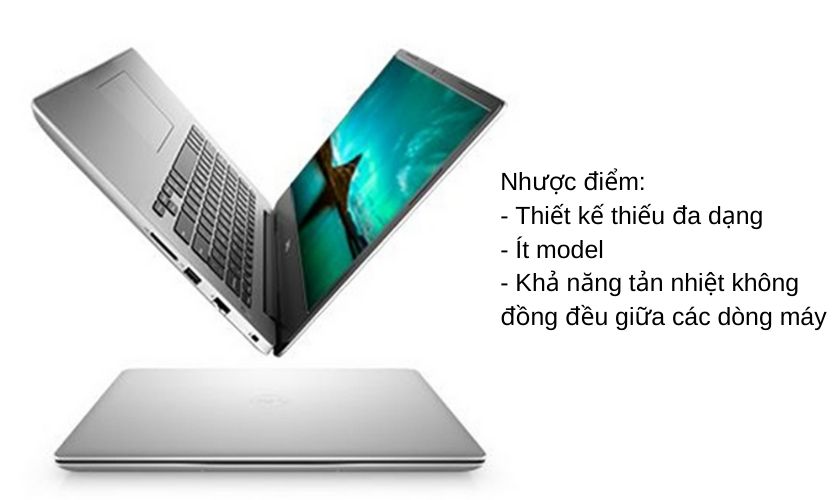 Nhược điểm của laptop Dell