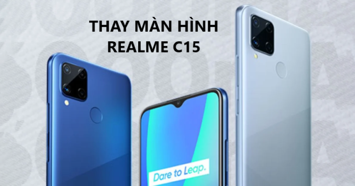 Chụp màn hình điện thoại Realme C15 với phím cứng