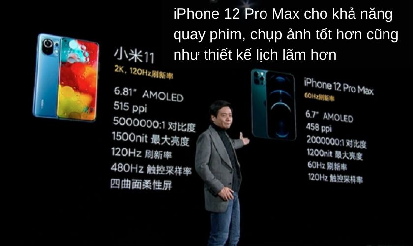 Nên mua Xiaomi Mi 11 hay iPhone 12 Pro Max?