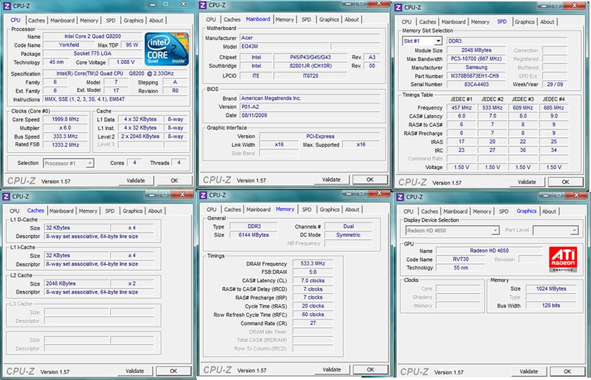 Kiểm tra RAM máy tính qua các phần mềm