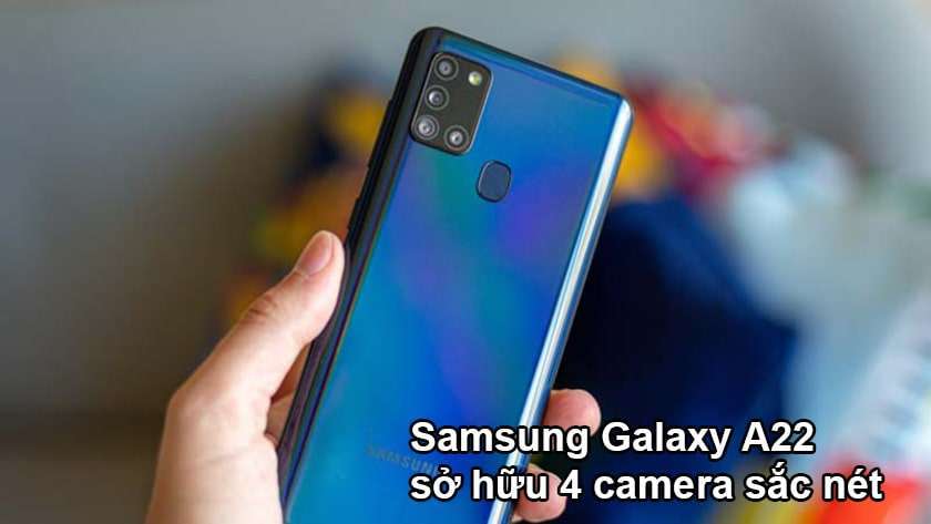Điểm nổi bật trên Samsung Galaxy A22