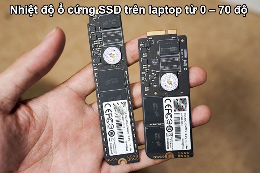 Nhiệt độ ổ cứng SSD trên laptop bao nhiêu là an toàn