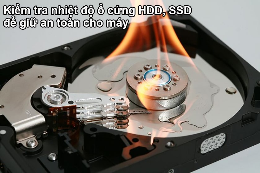 Trong quá trình sử dụng ổ cứng SSD và HDD sẽ sản sinh ra một nhiệt lượng nhất định và cần được kiểm soát tốt