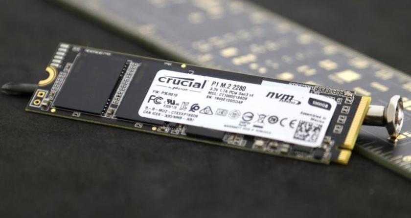 Crucial P1 - ổ cứng SSD giao thức NVMe tầm trung