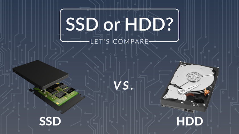SSD và HDD có nhiều sự khác biệt về thiết kế, tốc độ đọc ghi, độ bền