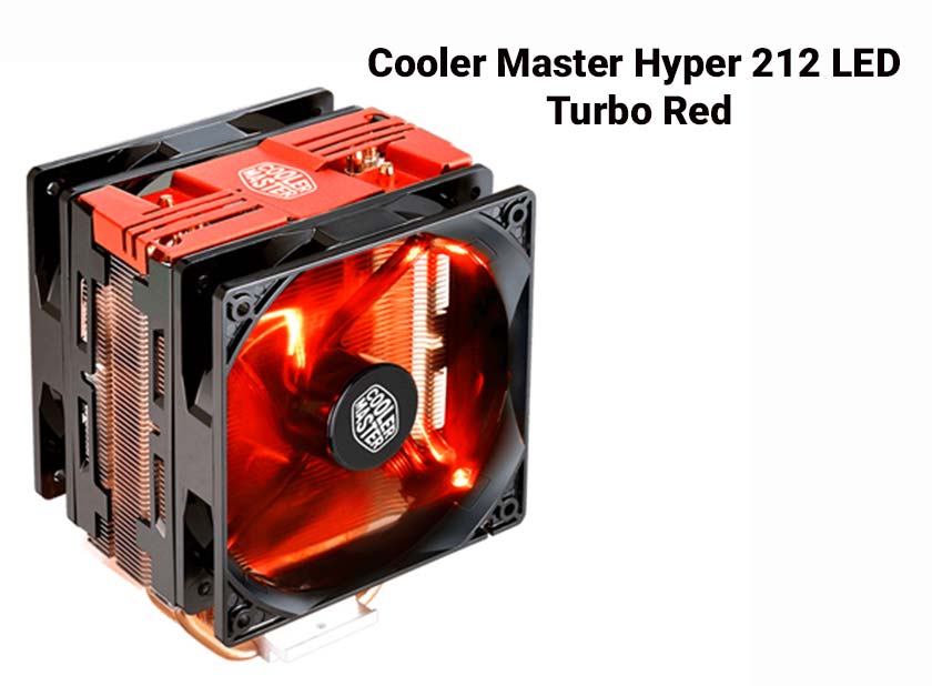 Cooler Master Hyper 212 LED Turbo Red - tản nhiệt khí tốt nhất