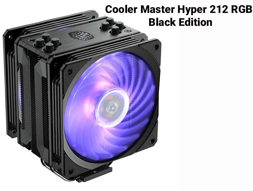 Cooler Master Hyper 212 RGB Black Edition - tản nhiệt khí tốt nhất
