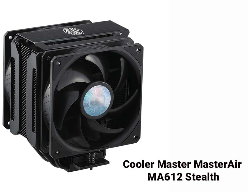 Cooler Master MasterAir MA612 Stealth - tản nhiệt khí tốt nhất