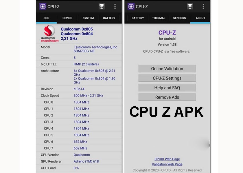CPU-Z là gì?