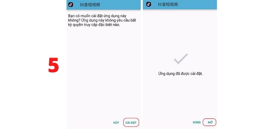 Cách tải Tiktok Trung Quốc trên điện thoại Android