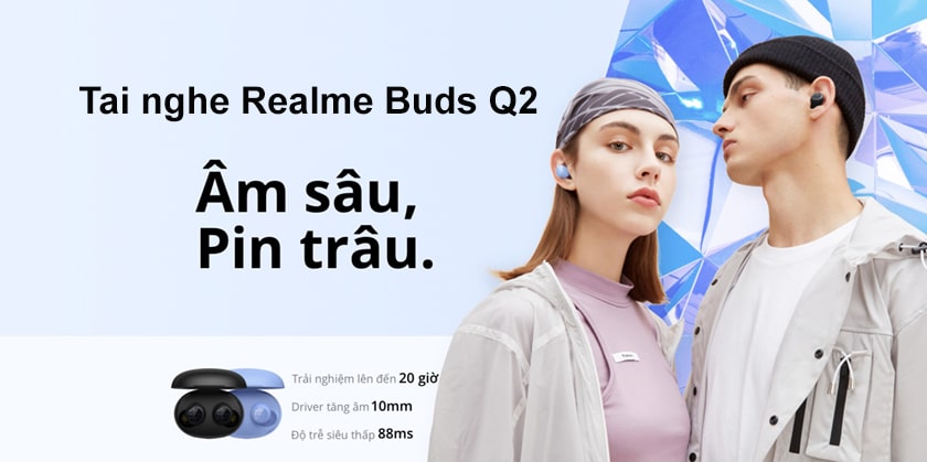 Tai nghe Realme Buds Q2 ra mắt khi nào? Giá bao nhiêu?