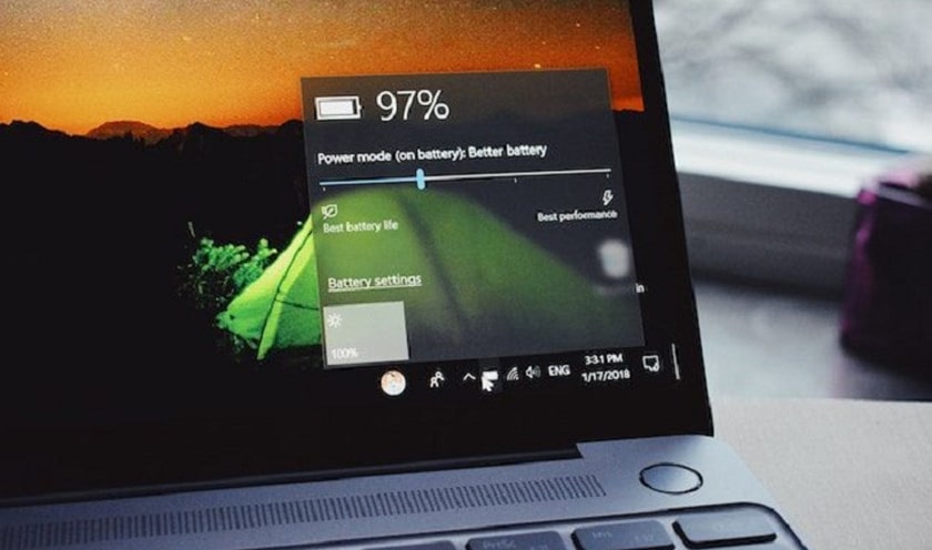 Sửa lỗi phần trăm pin laptop Asus hiển thị bất thường