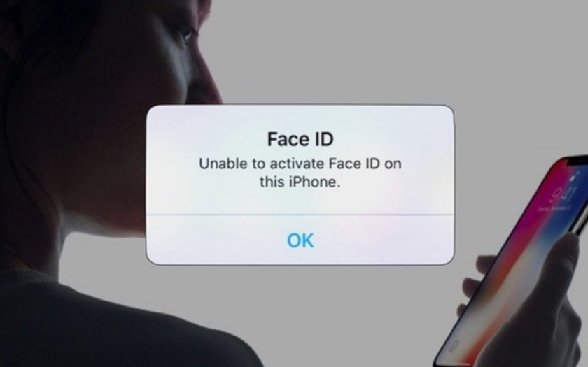 Một số dấu hiệu nhận biết iPhone X bị lỗi Face ID