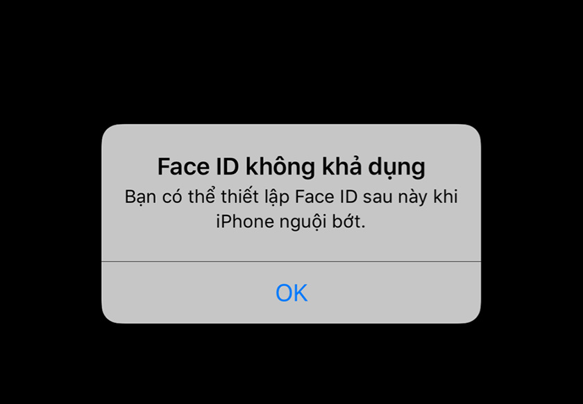Cách sửa Face ID iPhone X hiệu quả