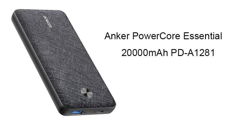 Pin sạc dự phòng Anker PowerCore Essential 20000mAh PD-A1281