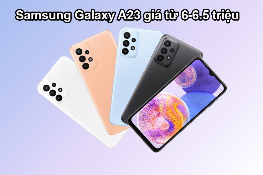Samsung Galaxy A23 giá rẻ chính hãng