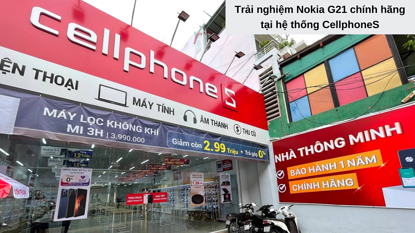 Mua Nokia G21 giá rẻ chính hãng tại CellphoneS