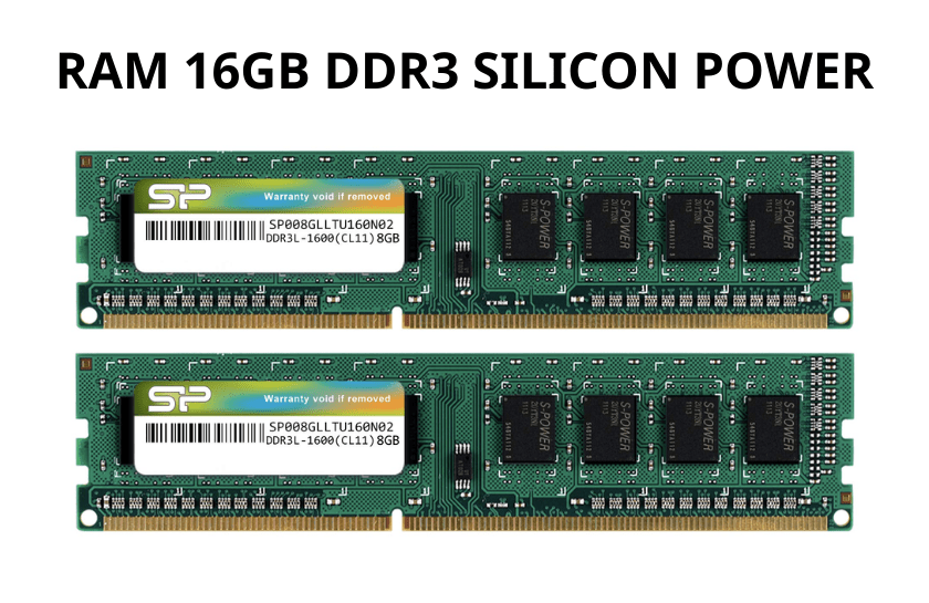 Ram 16Gb DDR3 Silicon Power