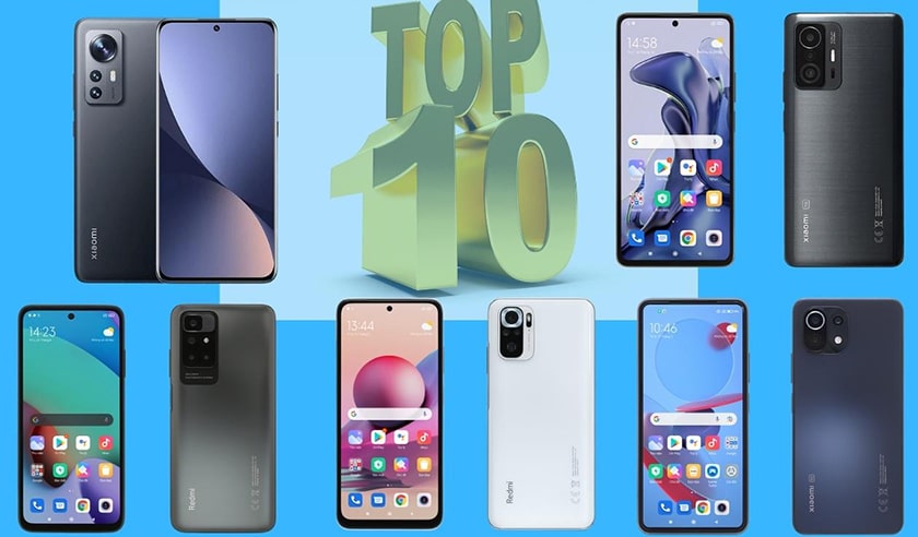TOP 10 điện thoại Xiaomi mới nhất ra mắt trong năm nay