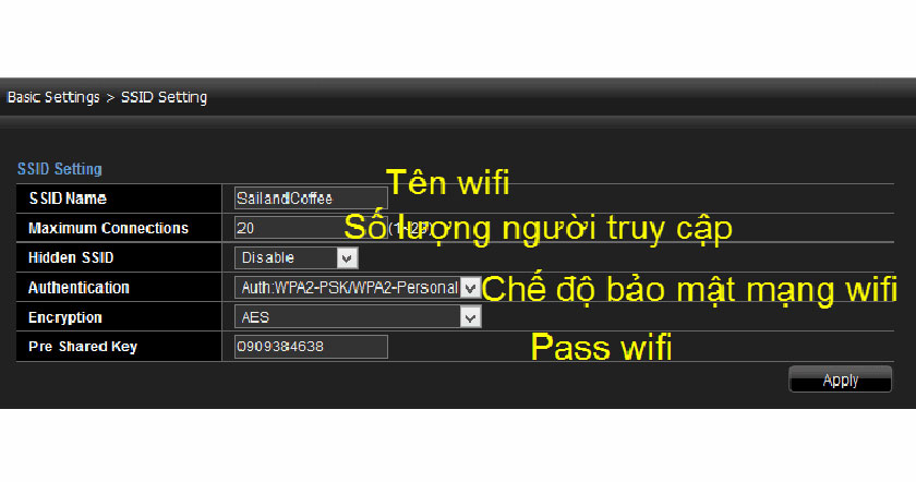 Cách đổi mật khẩu Wifi tại nhà trên máy tính