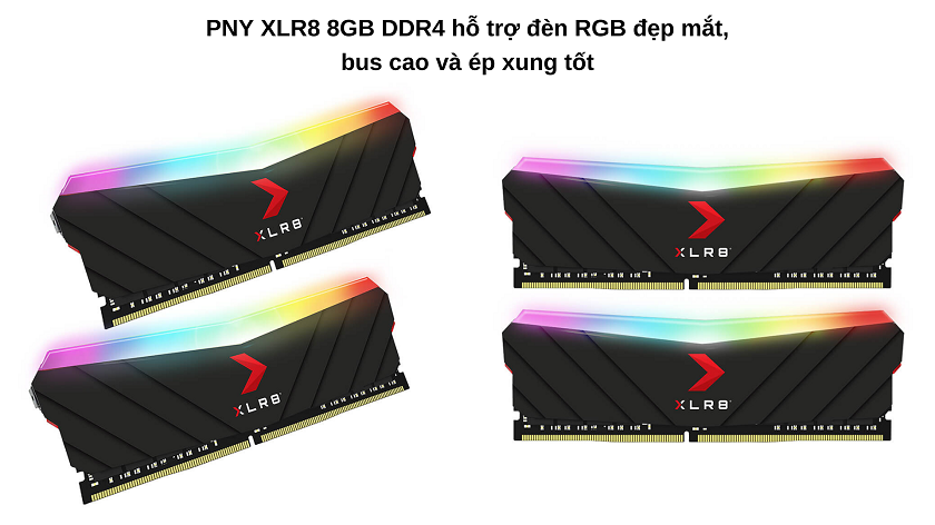 PNY XLR8 RGB 8 GB DDR4 3600MHz