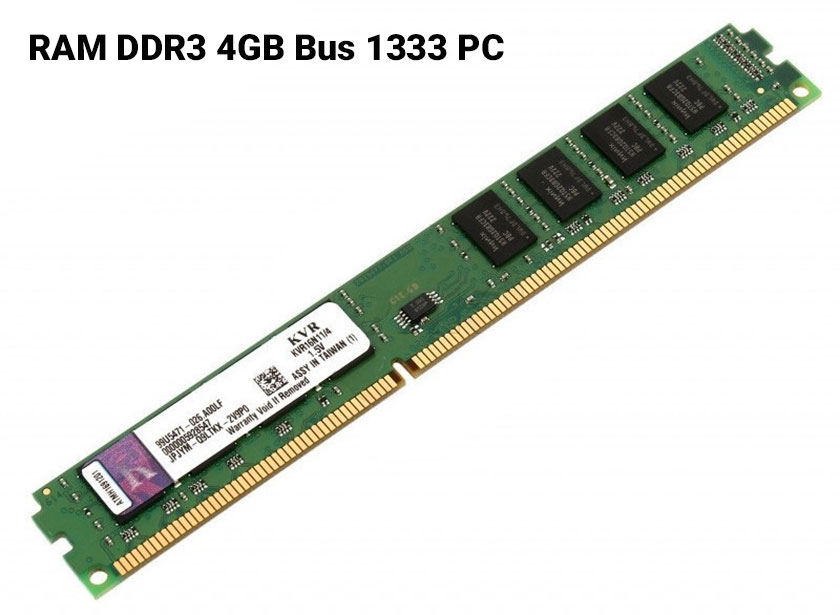 RAM DDR3 4GB Bus 1333 PC