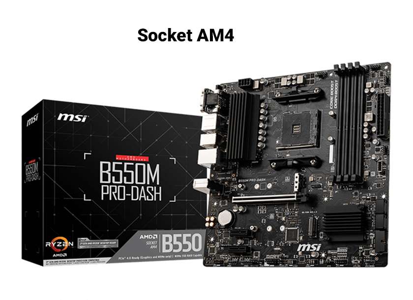 Socket AM4 một trong các loại mainboard AMD phổ biến, chất lượng