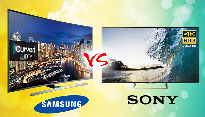 tivi Samsung hay Sony giá bao nhiêu