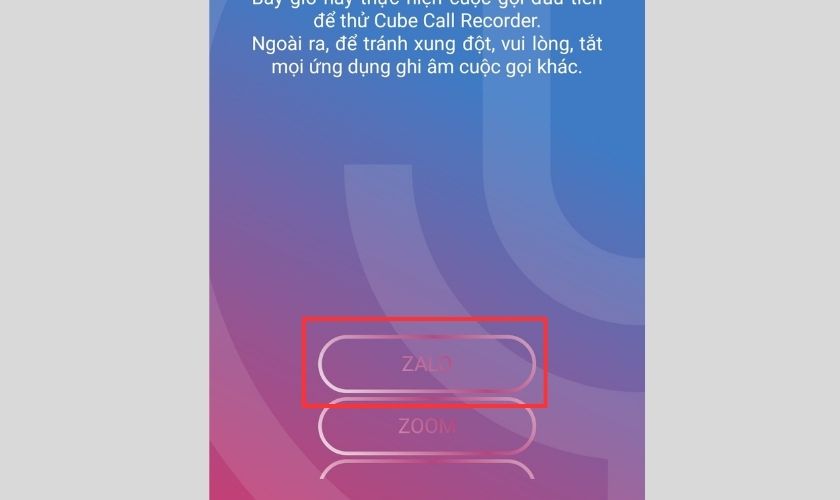 ghi âm cuộc gọi bằng app Cube ACR