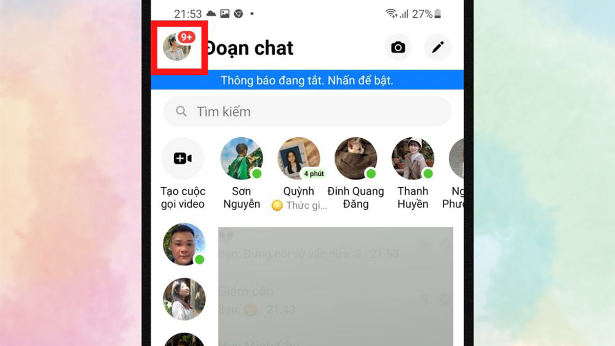 Cách bỏ ghim tin nhắn trong nhóm trên Messenger?