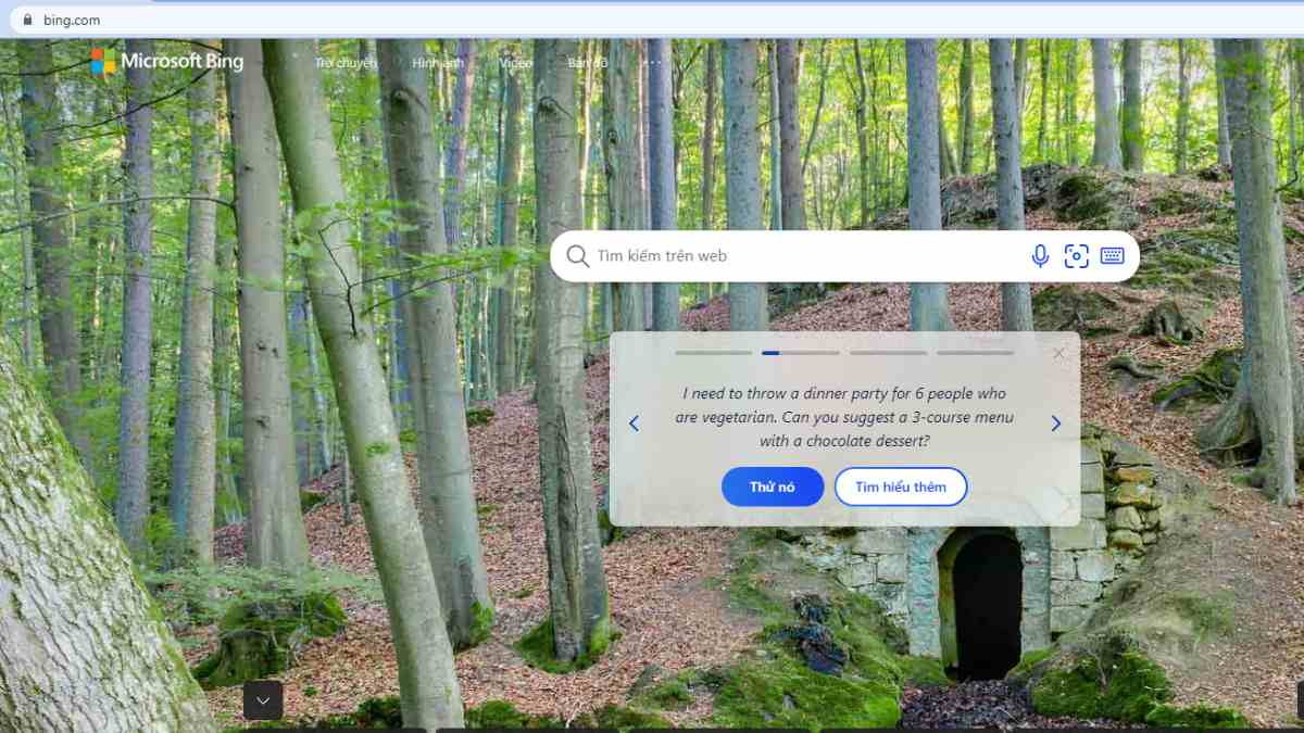 Cách dùng Bing AI trên PC