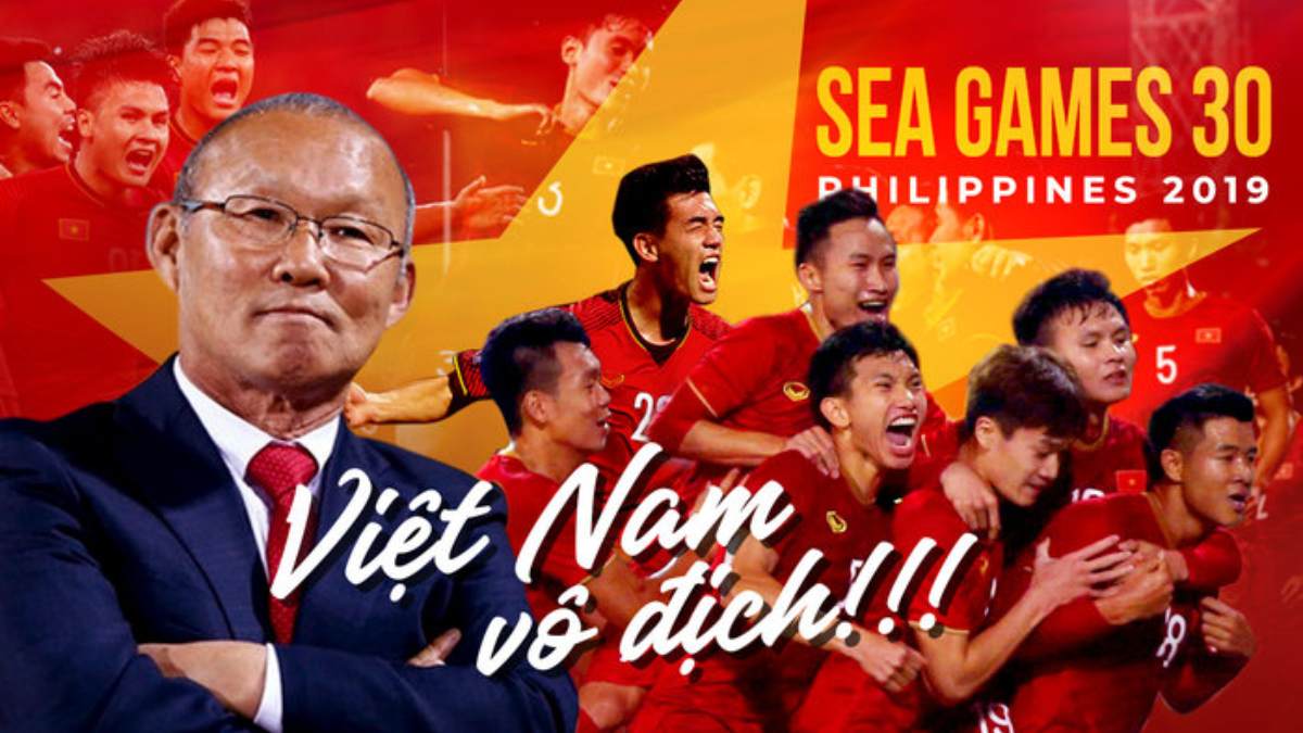 Việt Nam vô địch bóng đá nam lần thứ 2 tại SEA Games 2019