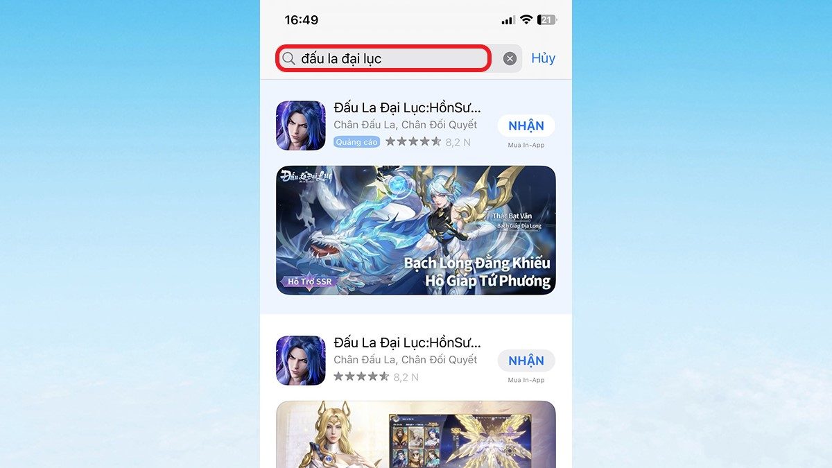 Tải game Đấu La Đại Lục - trên iOS bước 1