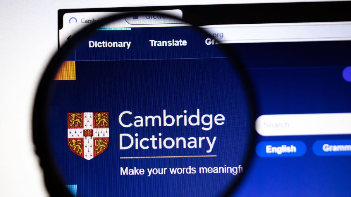 Từ điển Cambridge Dictionary 