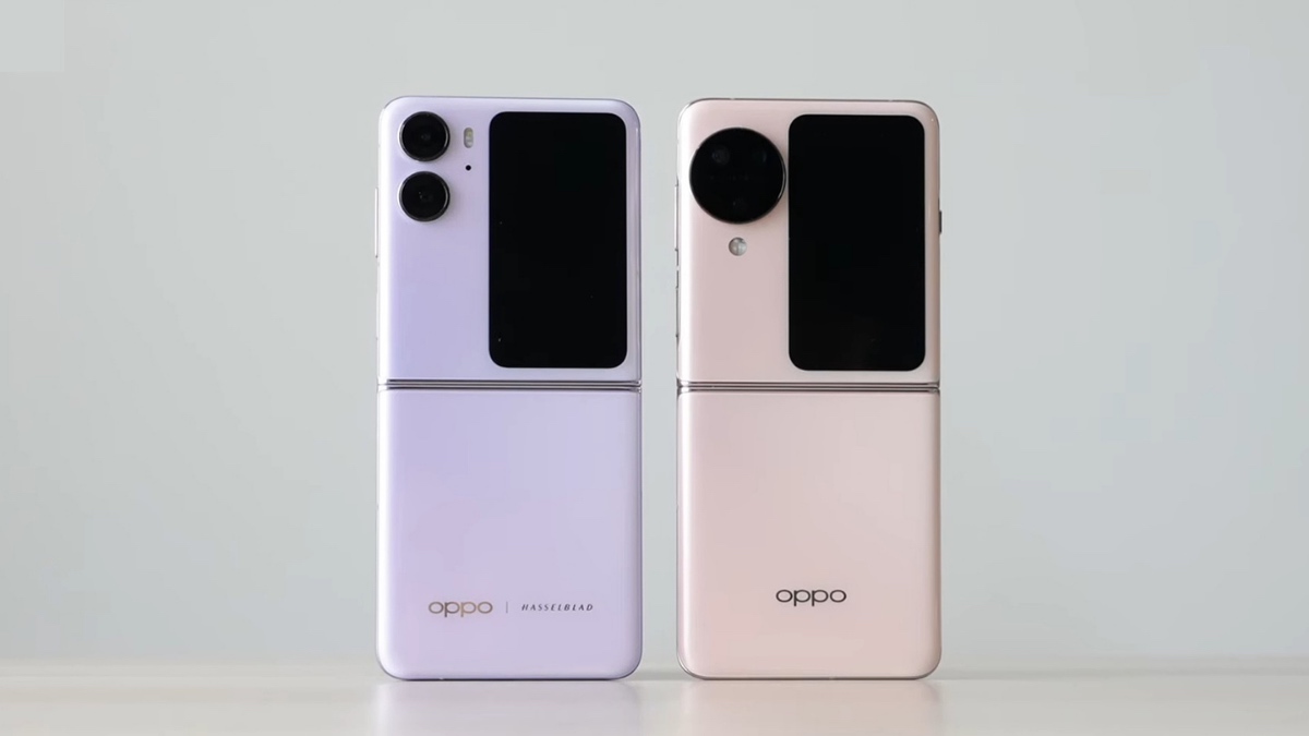 Camera OPPO Find N3 Flip sở hữu cụm 3 camera