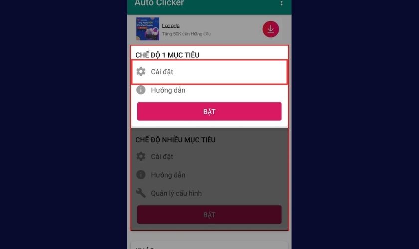 Hướng dẫn sử dụng Auto Click trên Android