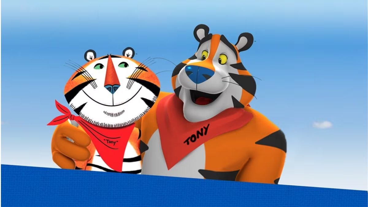 Thương hiệu mascot Tony the Tiger 
