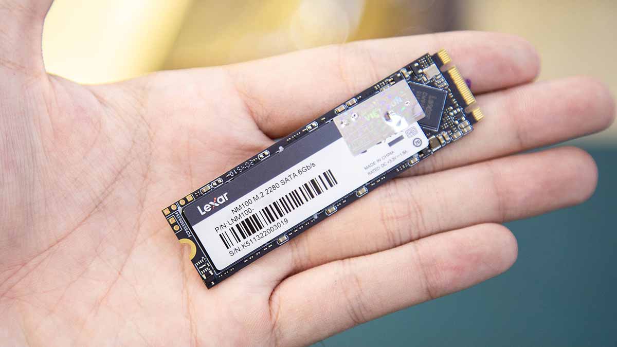 Đánh giá điện năng tiêu thụ ổ cứng SSD Lexar