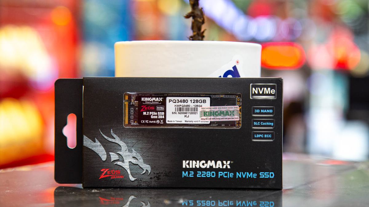 Ổ cứng KINGMAX Zeus PQ3480 128GB PCIe
