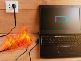 Cục sạc laptop Asus bị nóng