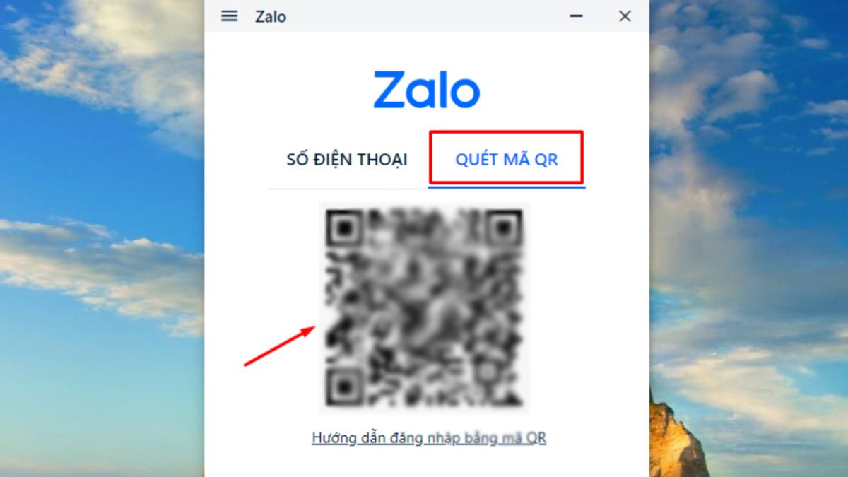 Hướng dẫn đăng nhập Zalo trên máy tính bằng mã QR