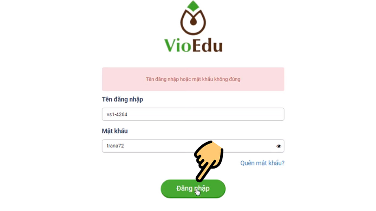 Cách đăng nhập VioEdu nhanh chóng